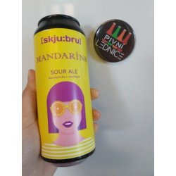 SQBRU Mandarína 14°6,7% 0,5l - Pivní lednice