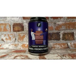 Frontaal Barrel Friends Forever BA - 33CL - Gerijptebieren.nl