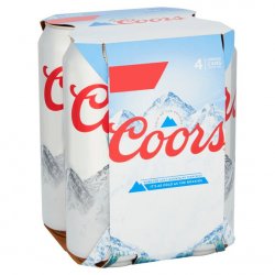 Coors 4x500ml - Bot Drinks