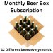 TAFC Beer Subscription Box (12 Beers Every Month) 