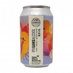 Brasserie Cambier CAMBIER IPA Sans Alcool