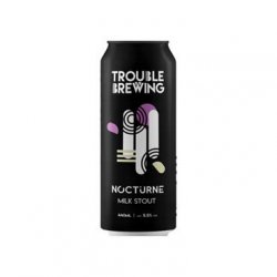 Trouble Brewing Nocturn Milk Stout 44Cl - The Crú - The Beer Club