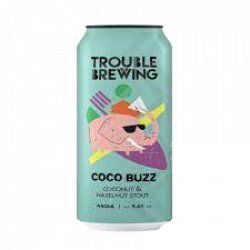 Trouble Brewing- Coco Buzz Stout 5.6% ABV 440ml Can - Martins Off Licence