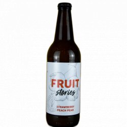 Brokreacja Fruit Stories: Strawberry, peach, pear 500ml - Funky Fluid