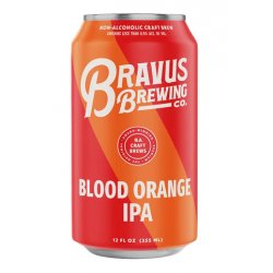 Bravus Non Alcoholic Blood Orange IPA 355ml - The Beer Cellar