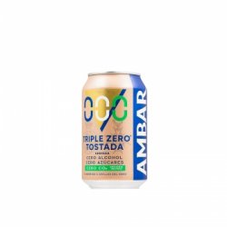 Cerveza tostada Ambar triple zero lata 33 cl. - Carrefour España