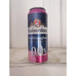 Kaiserdom Pink Grapefruit 0% (500ml can) - waterintobeer