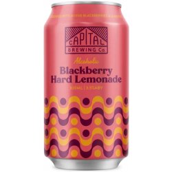 Capital Brewing Co Blackberry Hard Lemonade 330ml - BoozeBud