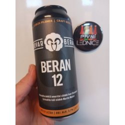 Beránek Beran 12°5% 0,5l - Pivní lednice