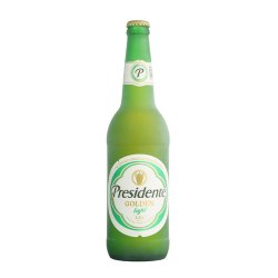 Presidente Golden Light 0.6 L - Bebidash