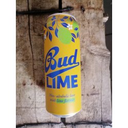 Budvar Bud Lime 0.3% (500ml can) - waterintobeer