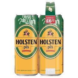 Holsten Pils Premium Lager 4x440ml (Price Marked £6.25) - Fountainhall Wines