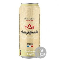 Bia Champigneulles Lager 5.0% – Lon 500ml – Thùng 24 Lon - First Beer – Bia Nhập Khẩu Giá Sỉ