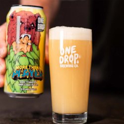 One Drop Brewing Co MORE THAN A PLAYER One Drop Brewing Co MORE THAN A PLAYER