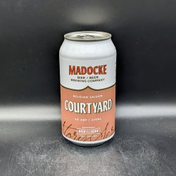 Madocke Courtyard Belgian Saison Can Sgl - Saccharomyces Beer Cafe