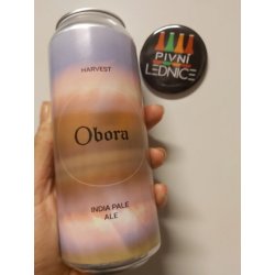 Obora Harvest Fresh Hop Hazy IPA 15°5,9% 0,5l - Pivní lednice