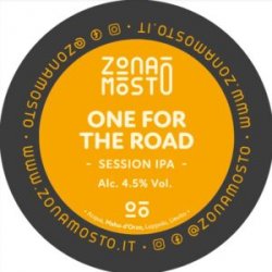 Zona Mosto One For the Road Zona Mosto One For the Road