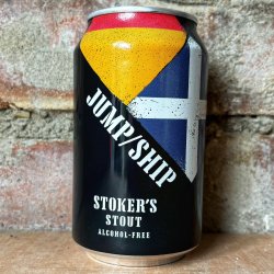 Jump Ship Brewing Stokers Stout 0.5% (330ml) - Caps and Taps