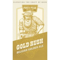 Pikes Peak Brewing Gold Rush Belgian Golden Ale 6 pack 12 oz. Can - Outback Liquors