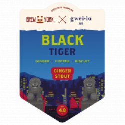 Brew York X Gwei Lo Black Tiger (Cask) - Pivovar