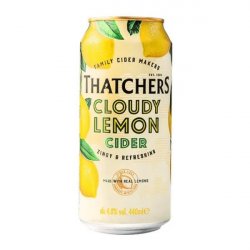 Thatchers Cloudy Lemon Cider Cans 24 x 440ml Case - Liquor Library