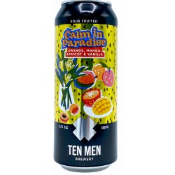 Ten Men Brewery Calm In Paradise: Orange, Mang - ’t Biermenneke