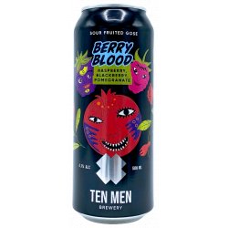 Ten Men Brewery Berry Blood: Raspberry Blackbe - ’t Biermenneke