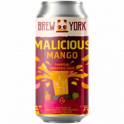 Brew York - Malicious Mango - Left Field Beer