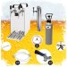 [Paket] Kit completo: Dispensador de cerveza Kontakt 40 enfriador en seco de 2 líneas, 50 litrosh 