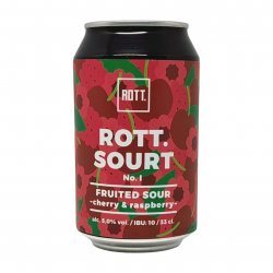 ROTT. Brouwers ROTT.SOURT | No. I | ~ Cherry & Raspberry ~ ROTT. Brouwers ROTT.SOURT | No. I | ~ Cherry & Raspberry ~