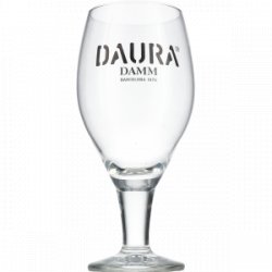 Daura Damm Voetglas - Drankgigant.nl