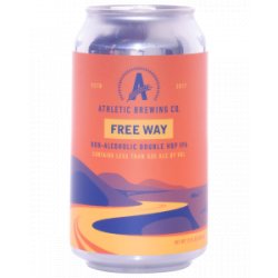 Athletic Brewing Company Free Wave Hazy IPA (Non Alcoholic) - Half Time