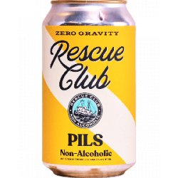 Rescue Club Brewing Co Rescue Club Pils (Non Alcoholic) - Half Time