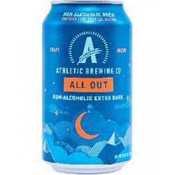 Athletic Brewing Company All Out Stout (Non-Alcoholic) - Half Time