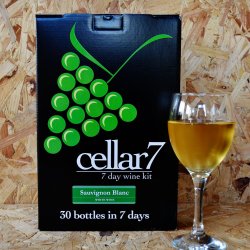 Cellar 7 - Sauvignon Blanc - 30 Bottle White Wine Kit - Brewbitz Homebrew Shop