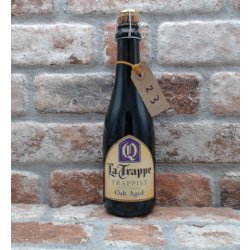 La Trappe Quadrupel Oak Aged Batch 23 2015 - 37.5 CL - House of Beers Uden