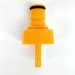Yellow Ball Lock Plastic Carbonation Cap Yellow Ball Lock Plastic Carbonation Cap