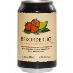 Rekorderling Rekorderlig Strawberry-Lime - Half Time