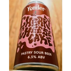 Yonder Brewing Cherry Cheesecake