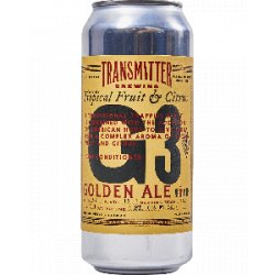 Transmitter Brewing G3 Golden - Half Time