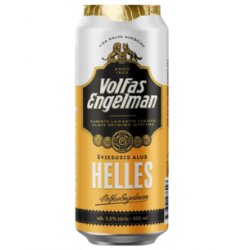 VOLFAS ENGELMAN - HELLES - Helles Lata 50cl - Buscador de Cervezas - Brewhouse