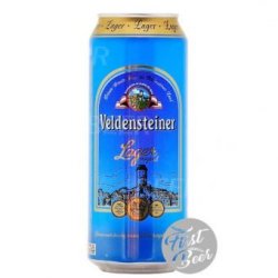 Bia Veldensteiner Lager 4.9% – Lon 500ml – Thùng 24 Lon - First Beer – Bia Nhập Khẩu Giá Sỉ