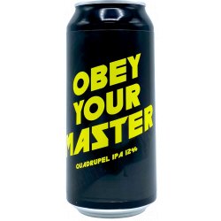 Brouwerij Bliksem Obey Your Master - ’t Biermenneke