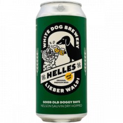 Lieber Waldi X White Dog  Good Old Doggy Days - Rebel Beer Cans