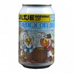 Uiltje Brewing Company Het Uiltje - Ciel Blue - Tutti Frutti Barleywine - 8% - 33cl - Can - La Mise en Bière