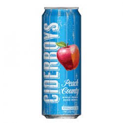 Ciderboys Peach County Cider 15 pack19.2 oz cans - Beverages2u