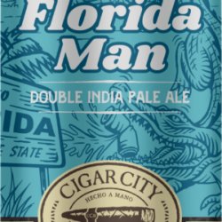 Cigar City Florida Man Double IPA 2412 oz cans - Beverages2u