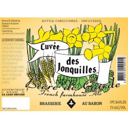 Au Baron Cuvée des Jonquilles 750ML - Bine & Vine