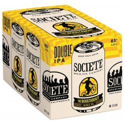 Societe The Roustabout Double IPA 12oz can-6pk - Bine & Vine