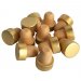 Plastic Top Wine Stoppers x10 gold Plastic Top Wine Stoppers x10 gold